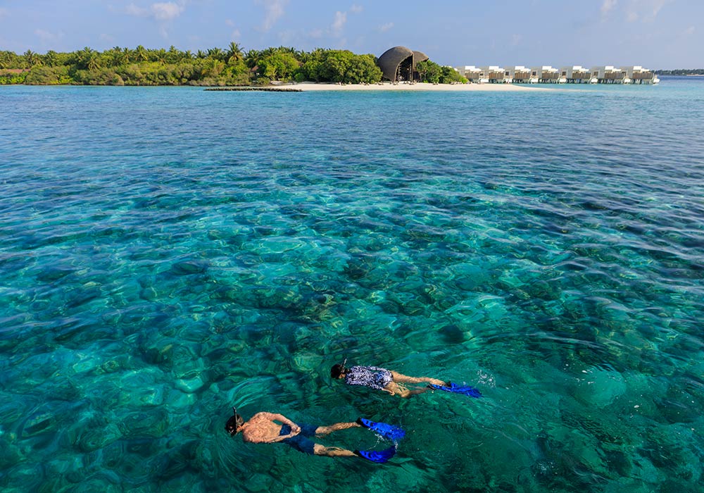 Dhigali Maldives. Maldiverna