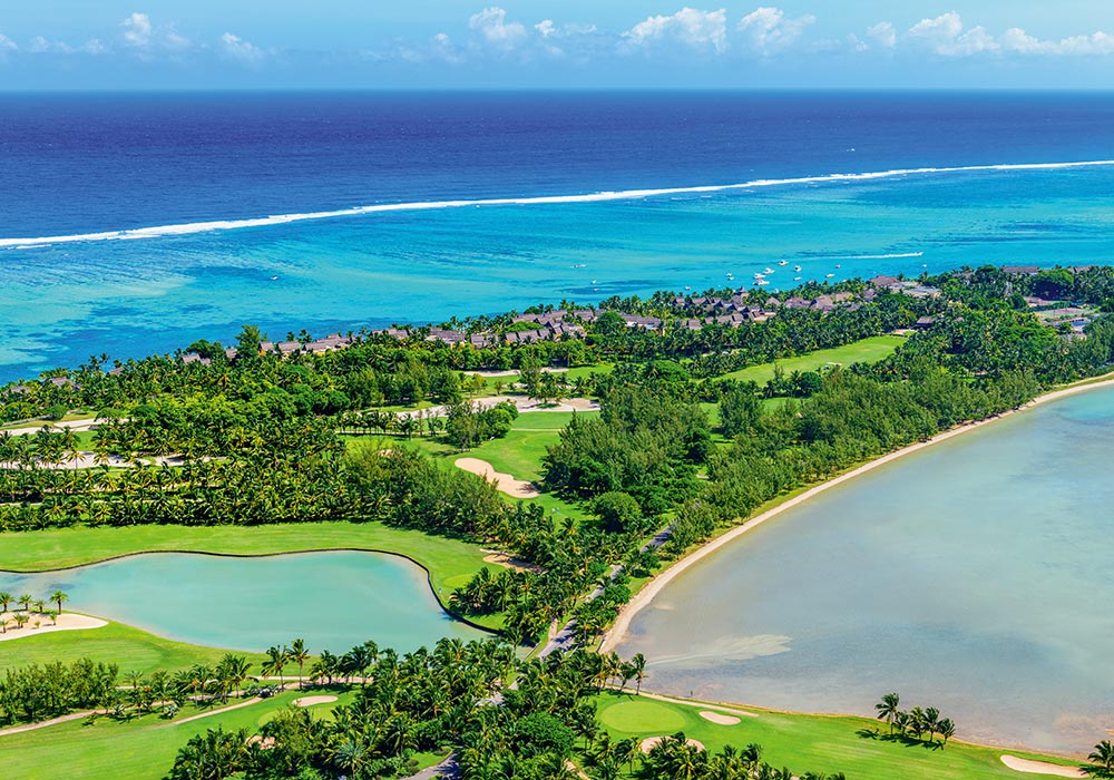 Vackra Paradis Beachcomber på Mauritius
