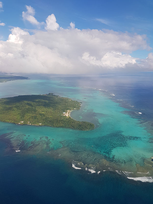 Samoa från luften