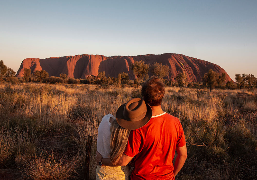 Uluru Sunrise. Tourism Australia 