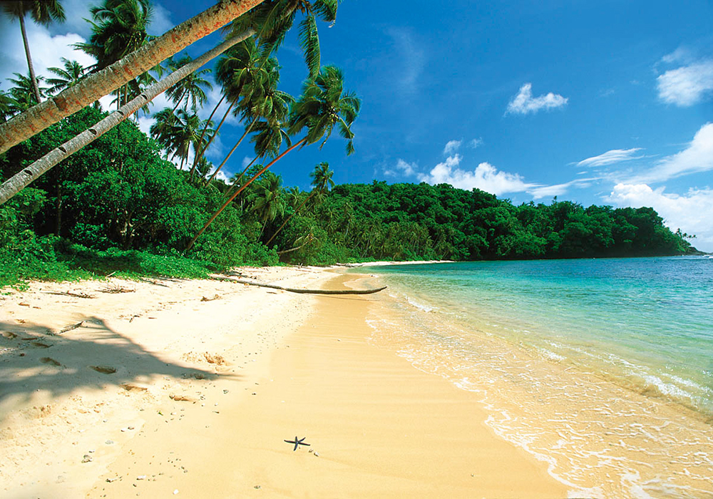 Samoa. strand