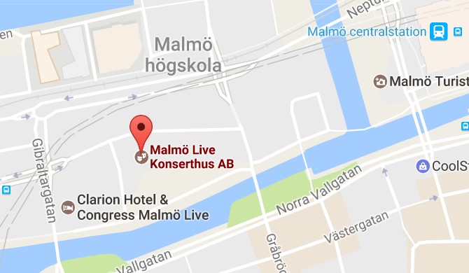 Hitta till Malmö Live och Visit Pacific 2017
